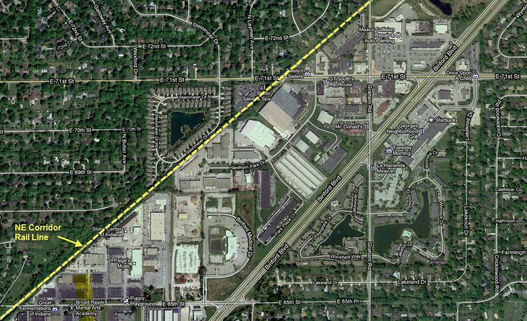 NE Corridor Opportunities Pt 2 71st & Binford Urban Indy