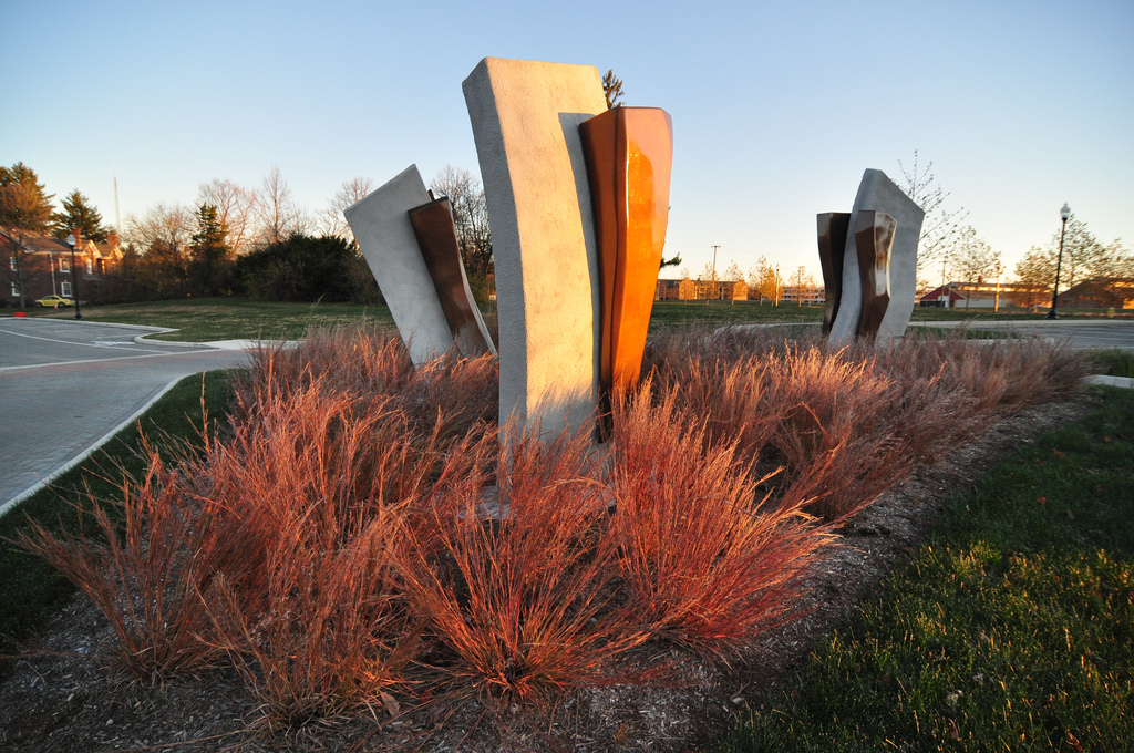 Public Art on the grounds of “Lawrence Village at the Fort” Urban Indy