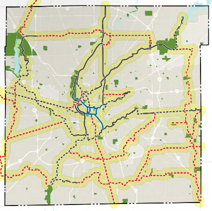 Greenways Map