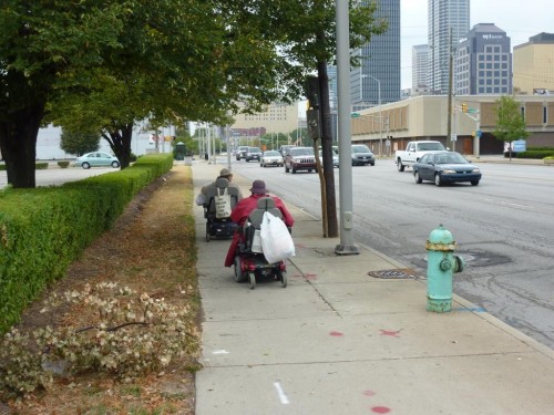 And never forget that bicycle infrastructure can serve double-duty for accessible routes - Vastly improving Quality of Life for some citizens