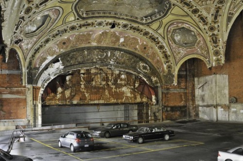 Option #1: Cede the city to parking spaces, Detroit style (image credit: Sean Doerr/WNET.org)